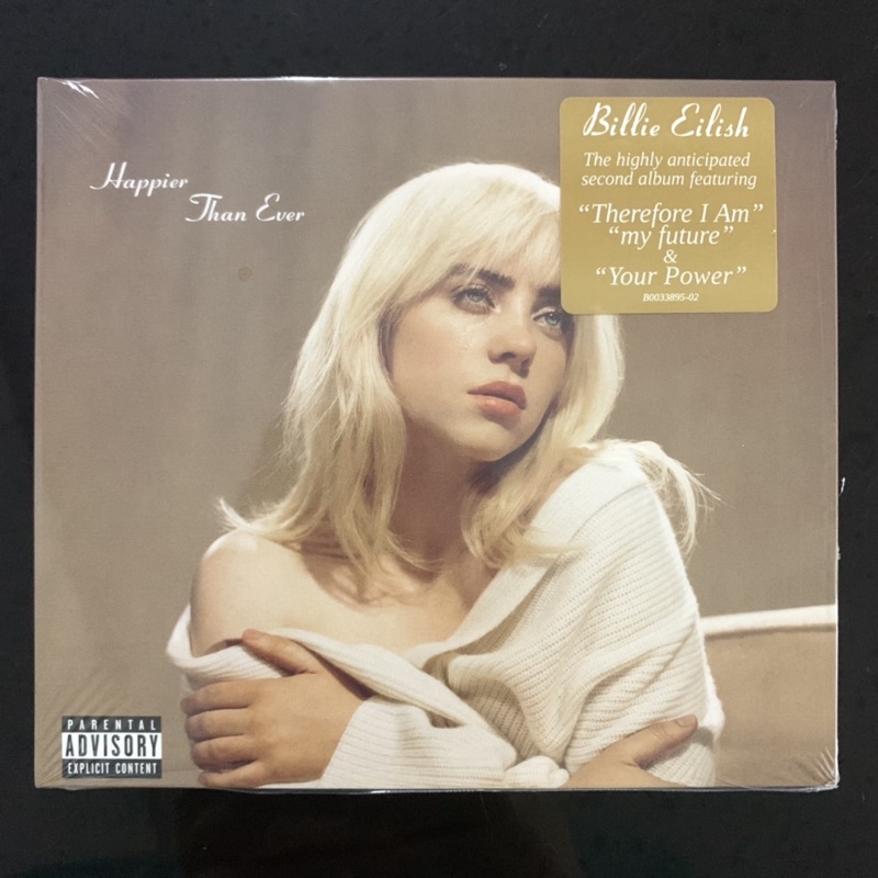 CD Billie Eilish Album Happier Than Ever