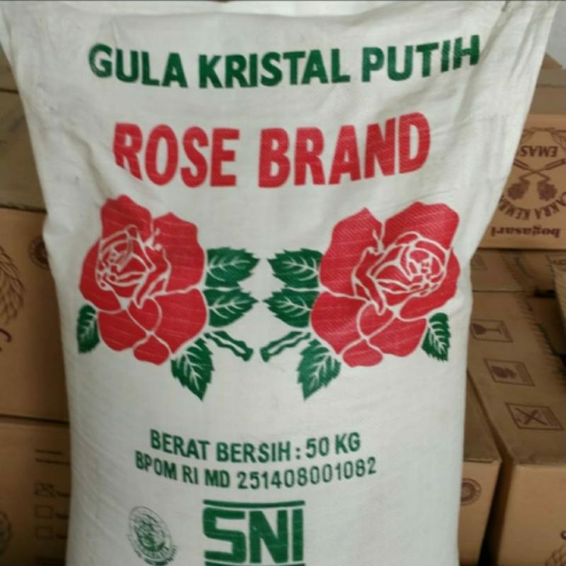 GULA PASIR ROSEBRAND 50 KG  gojek or grab only