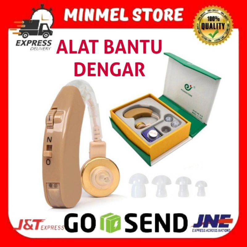 Alat Bantu Dengar Orang Tua Hearing Aid Aids Kit Behind The Ear Bte - ABD Tuli Budek Tuna Rungu