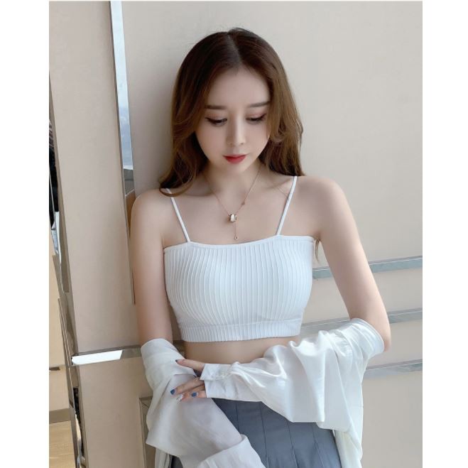 BRA358 Pakaian Dalam Wanita Bra Tanpa Kawat Sport Bra Gym Push Up Bra Wanita Bra Olahraga