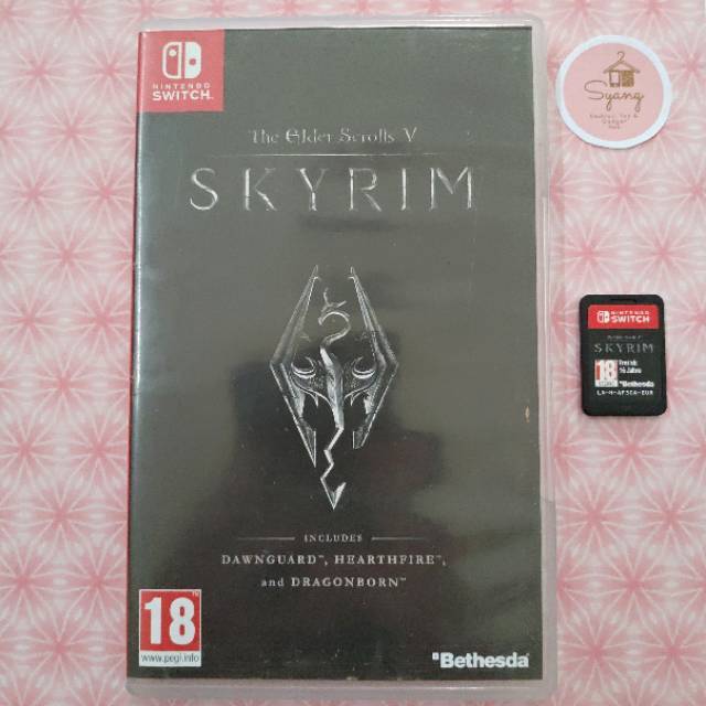 The Elder Scrolls V Skyrim Nintendo Switch Reg US USA