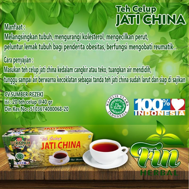 

Teh Daun Jati China