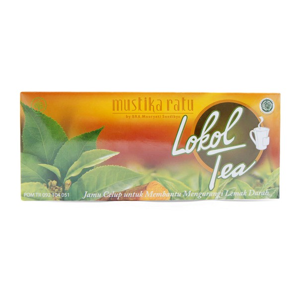 

MUSTIKA RATU Lokol Tea 60gr Teh Jamu Turun Lemak Darah Kantong 30x2gr