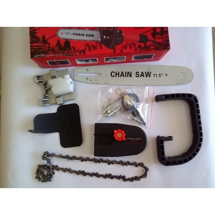 Chainsaw Mini Chain Saw Gergaji Potong Kayu 11.5 inch - Mesin Gerinda