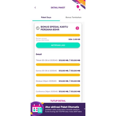 kartu Axis Viral 188Gb