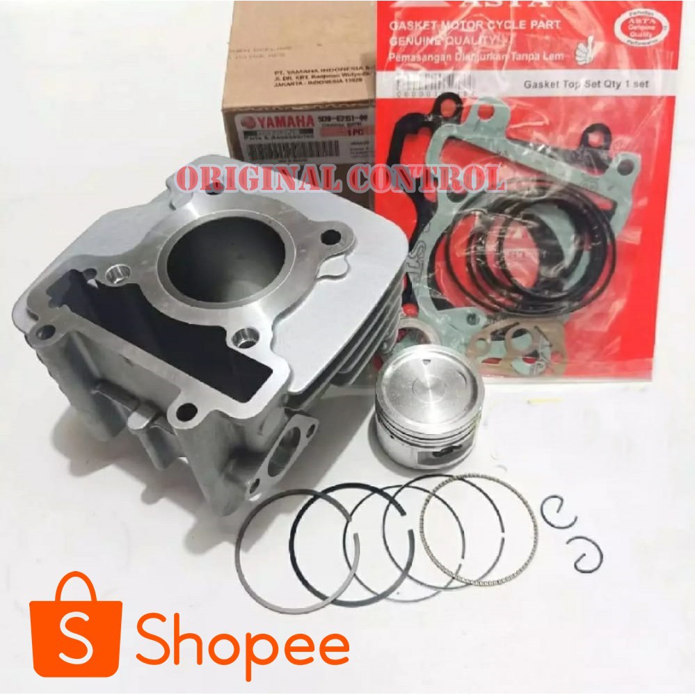 Block Blok seher Assy Jupiter Z Vega R new komplit BONUS GASKET TOPSET ORI