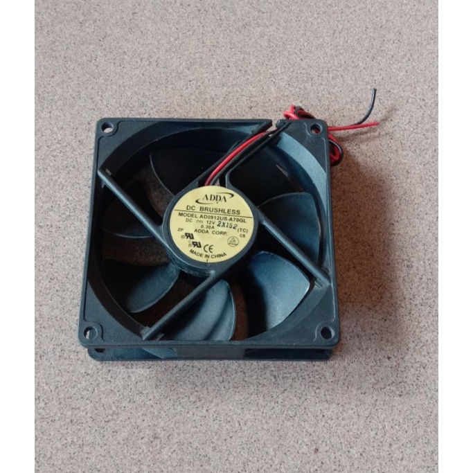 FAN KIPAS ADDA DC 12V - 0.30A 9Cm