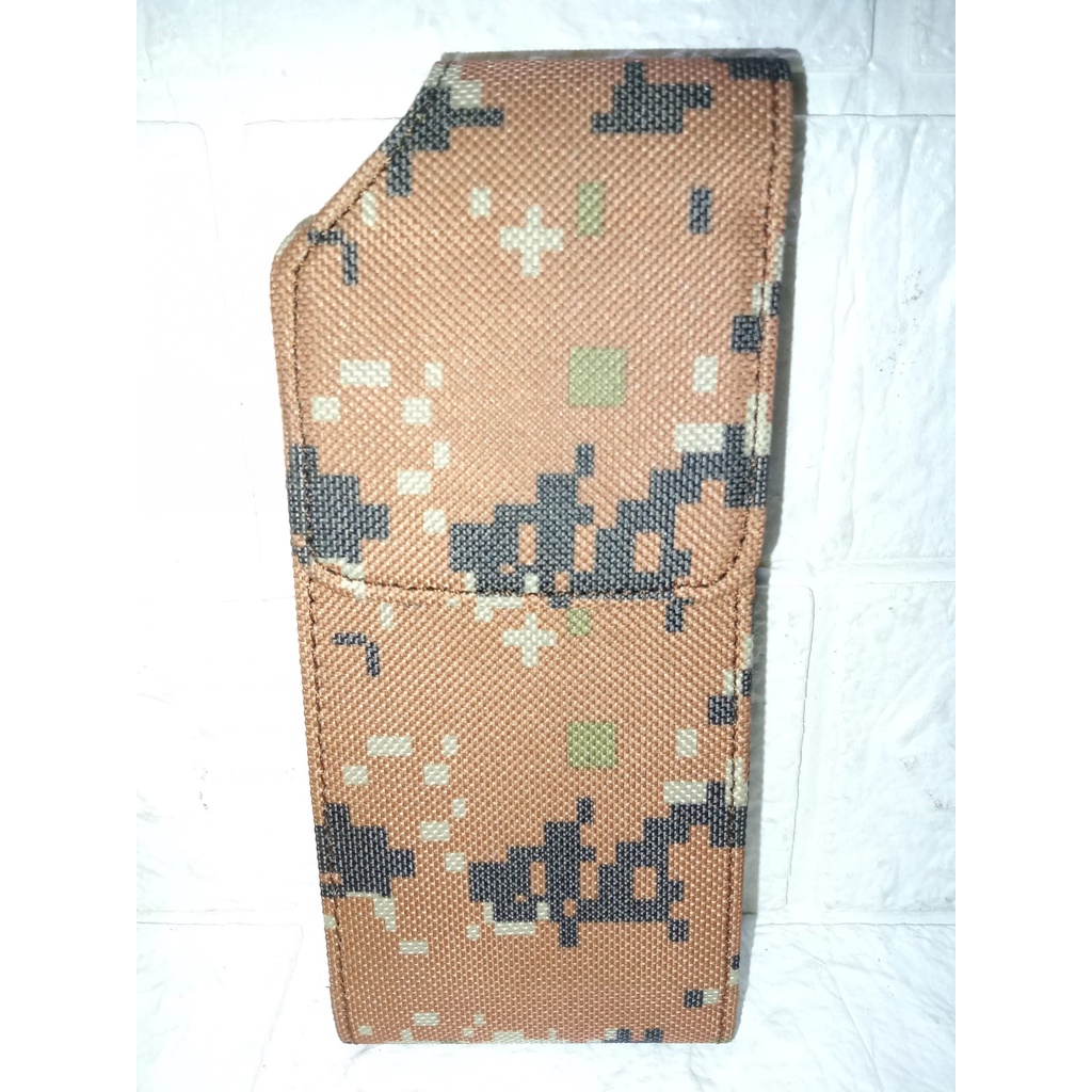 Case hp dompet motif army/ sarung hp army 5 inch