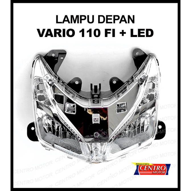 LAMPU DEPAN VARIO 110 FI + LED
