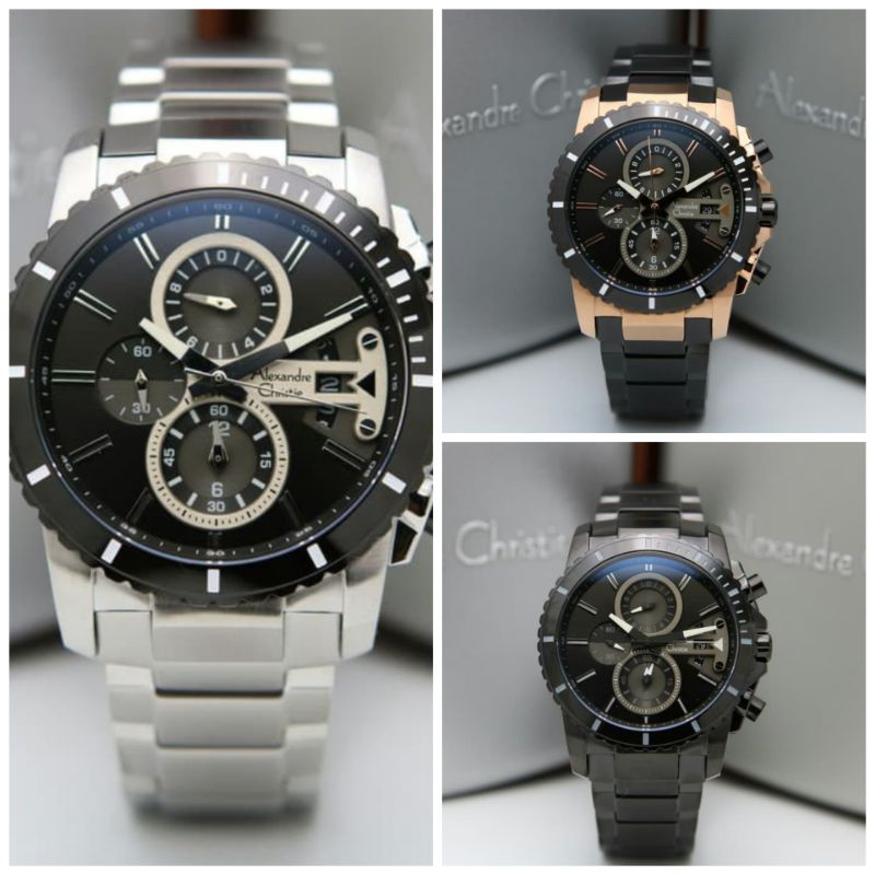 JAM TANGAN PRIA ALEXANDRE CHRISTIE AC 6532/AC 6532 ORIGINAL