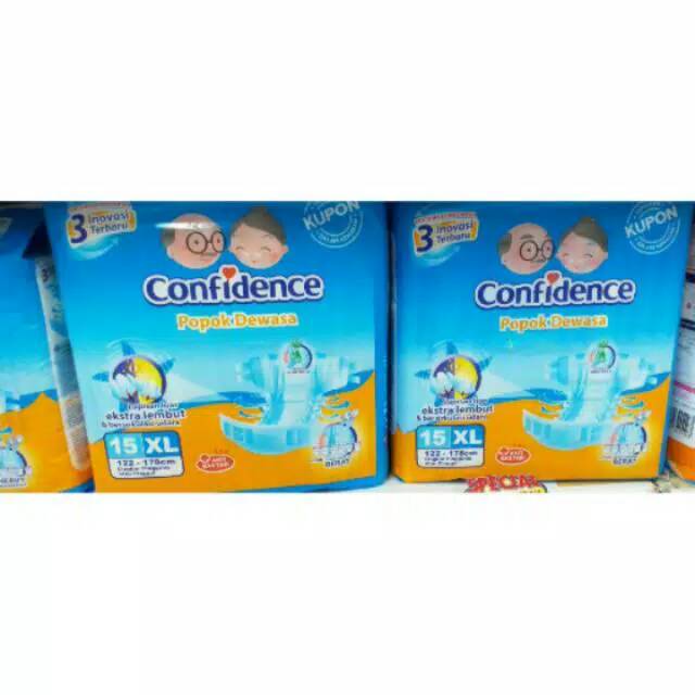 Confidence popok dewasa xl 15