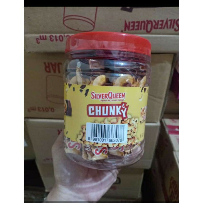 Silverqueen chunky bar 33gram (12pcs)