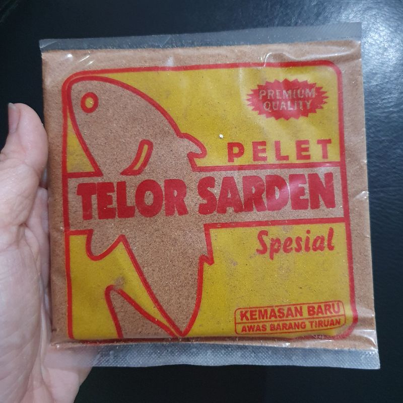 PELET UMPAN TELOR SARDEN