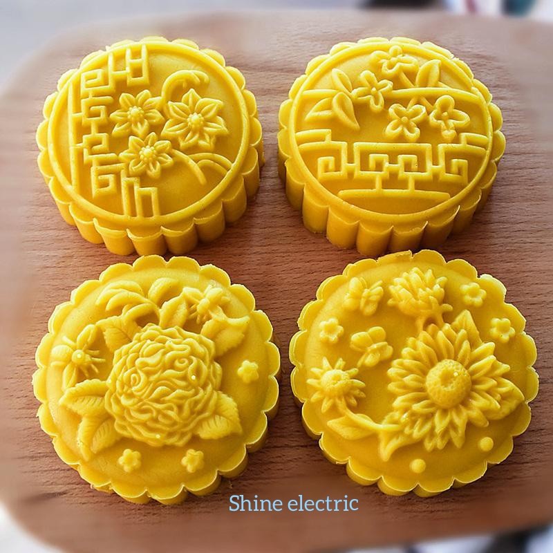 Cetakan Mooncake Flower Mixed 2 Kue Bulan 150gr Moon Cake 150 gram