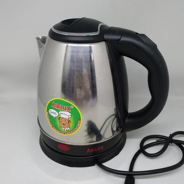 Segera beli Airlux Kettle Electric Teko Listrik Pemasak Air Otomatis Pemanas Stok Terbatas