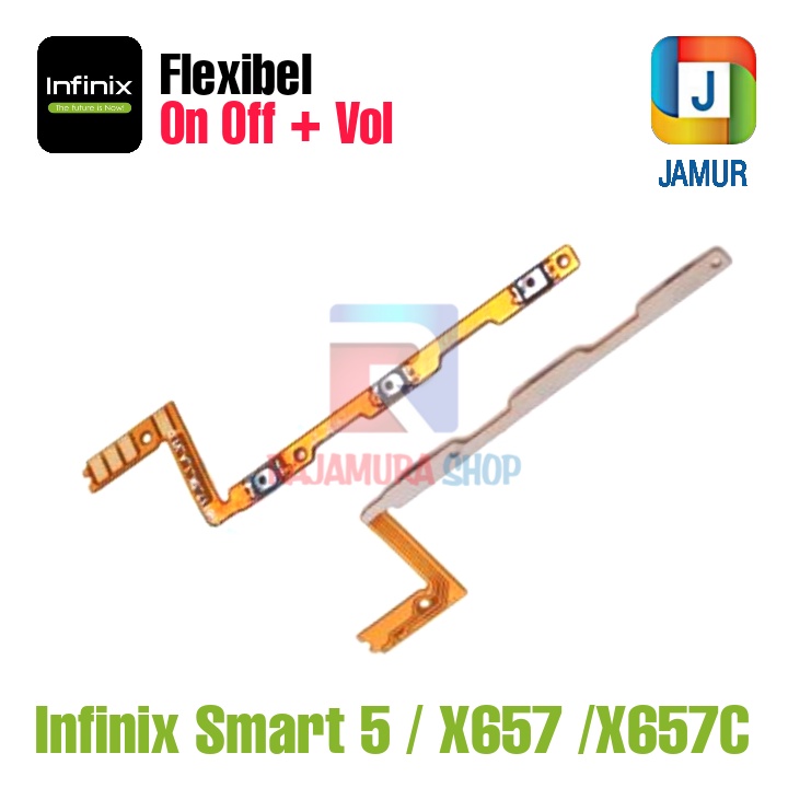 FLEXIBEL ON OFF VOL INFINIX SMART 5 FLEXIBEL ON OFF INFINIX X657 X657C FLEXIBEL POWER INFINIX SMART 