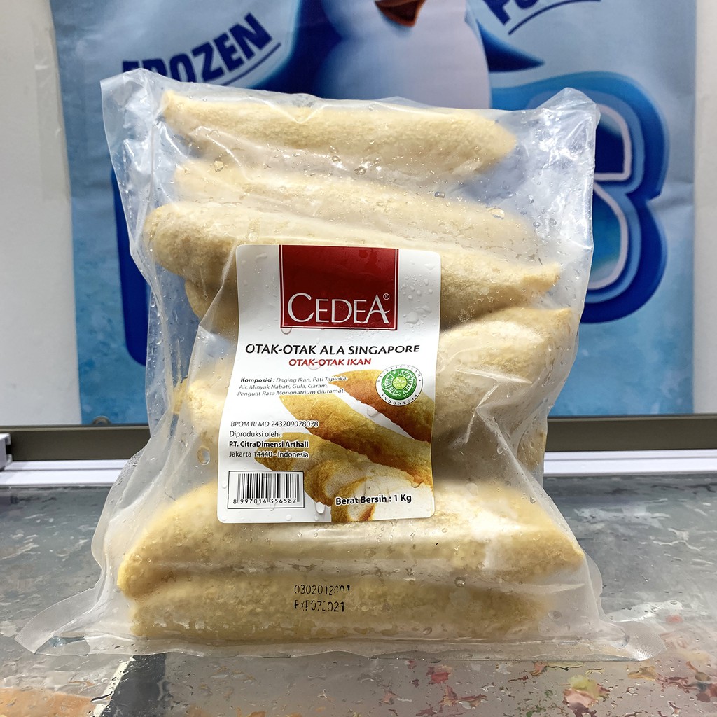 

Cedea Otak otak Singapur 10s - 1kg