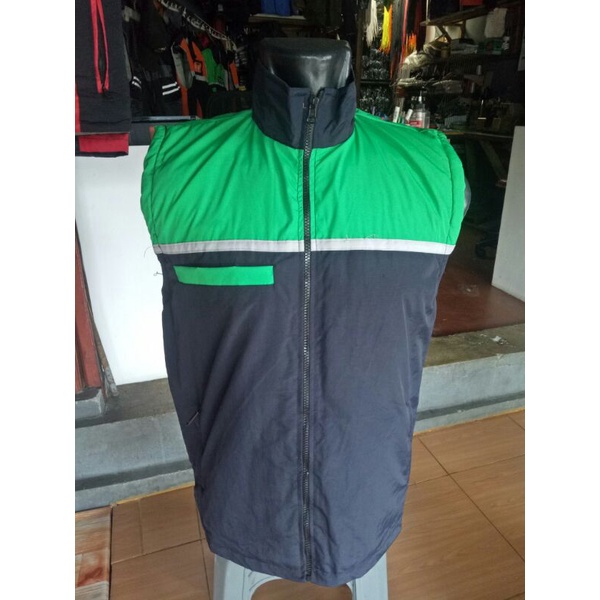 rompi palang hitam hijau polos rompi komunitas rompi driver ojek online