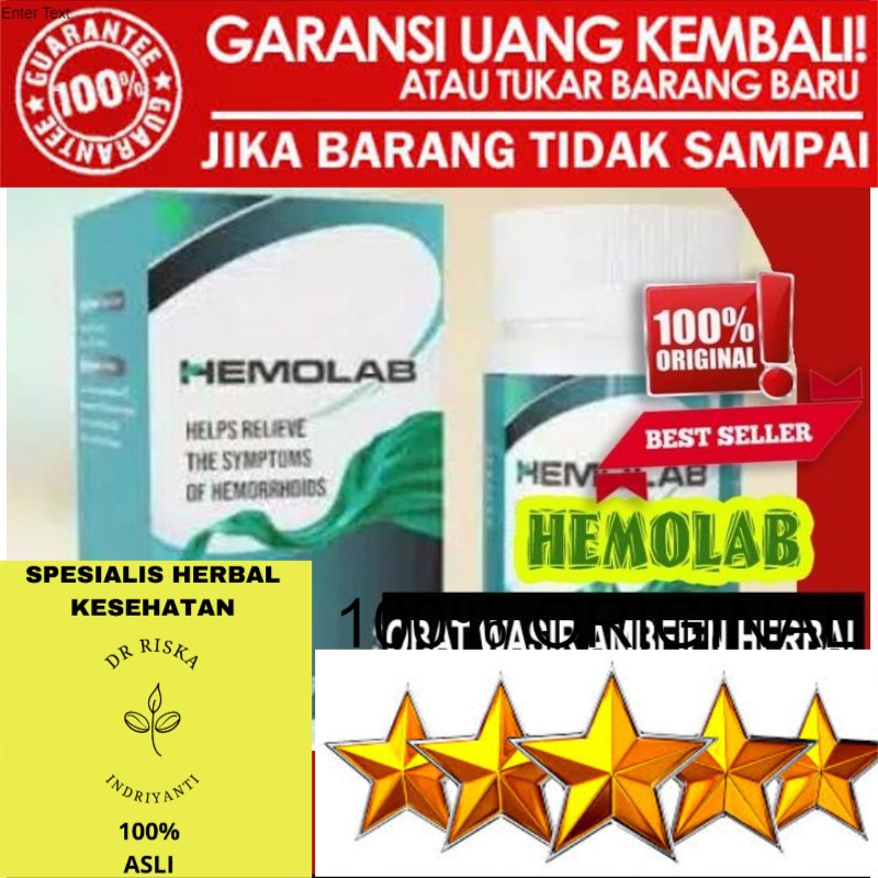100% ASLI HEMOLAB OBAT AMBEIEN MENGATASI WASIR TANPA OPERASI