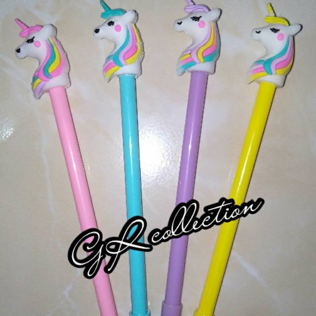 

GR shop - Pulpen Karakter Unicorn Tinta Gel