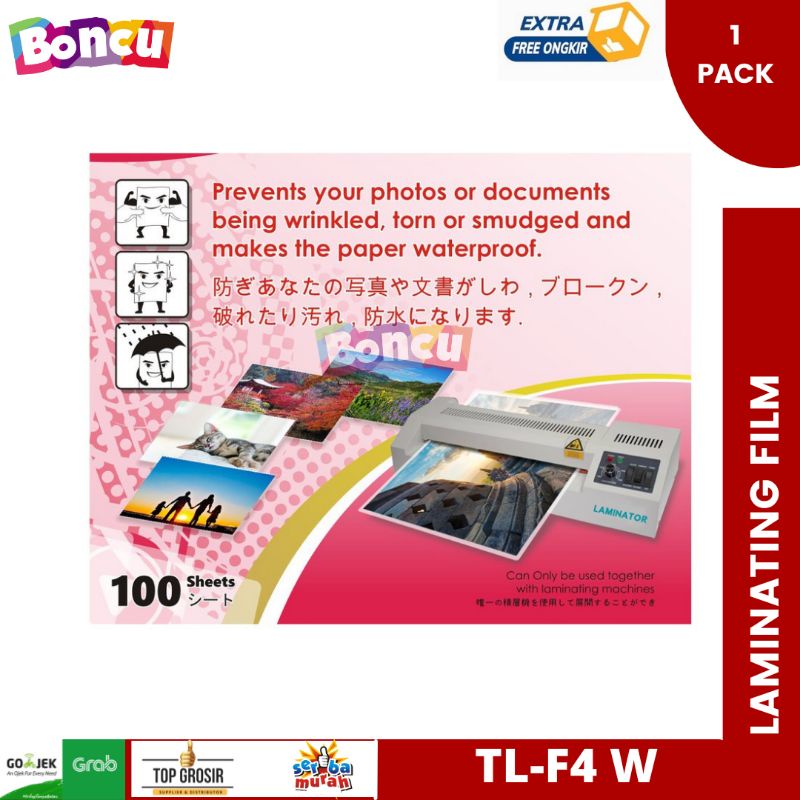 

MONTANA Laminating Film / Plastik Laminating TL-F4W (F4) BEST SELLER