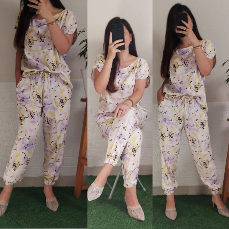 V2 BISA COD✅H19 SET JOGER , PP DAN CARDI DIY DAISY