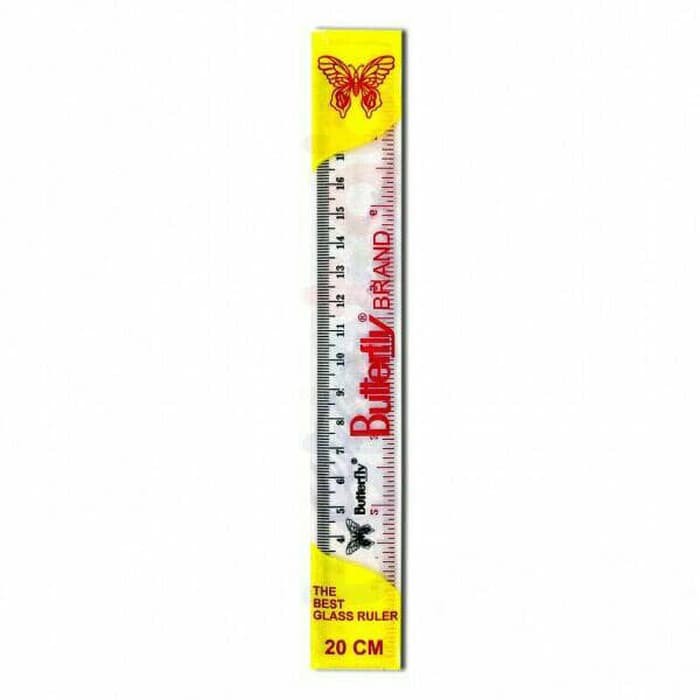 

Penggaris / Mistar Butterfly 15 CM