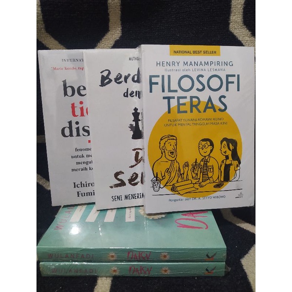 PAKET HEMAT 3 BUKU MOTIVASI FILOSOFI TERAS-BERANI TIDAK DISUKAI-BERDAMAI DENGAN DIRI SENDIRI-2
