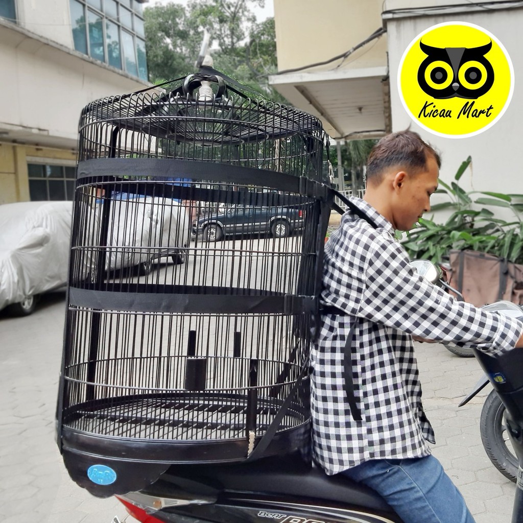 TAS GENDONG SEMPATI ARMY RANSEL NAIK MOTOR GENDONGAN SANGKAR KANDANG BURUNG MURAI LOVEBIRD TASLORENG