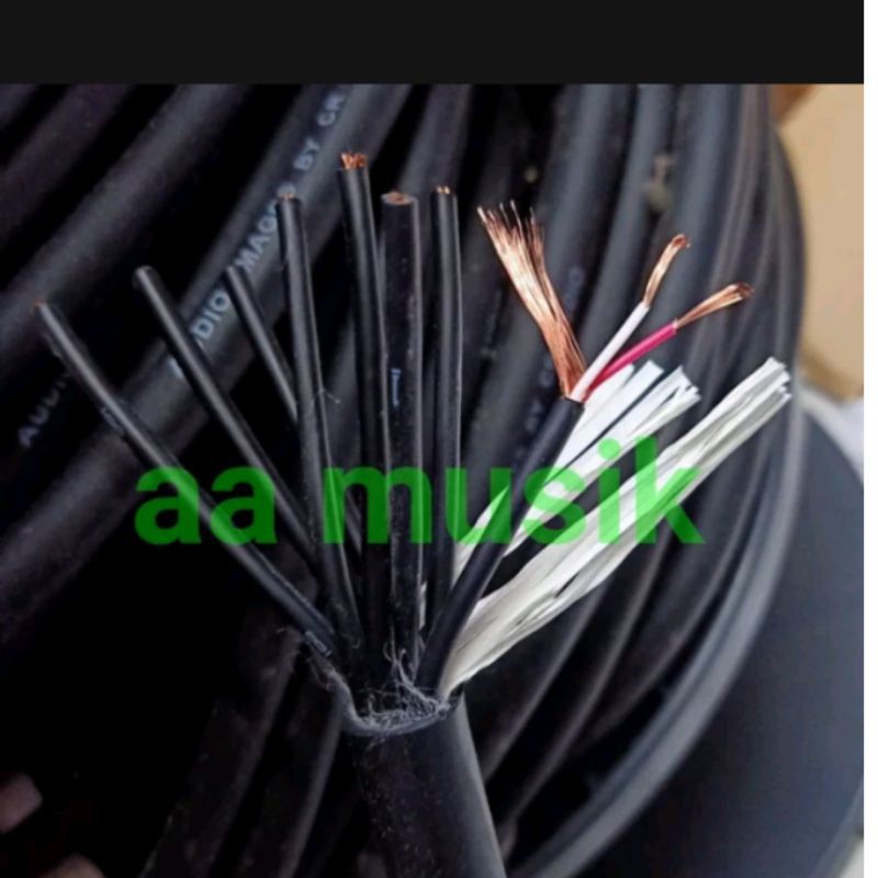 SNAKE KABEL ISI 8 AUDIO IMAGE SERABUT TEMBAGA SNAKE KABEL ISI 8 CORE