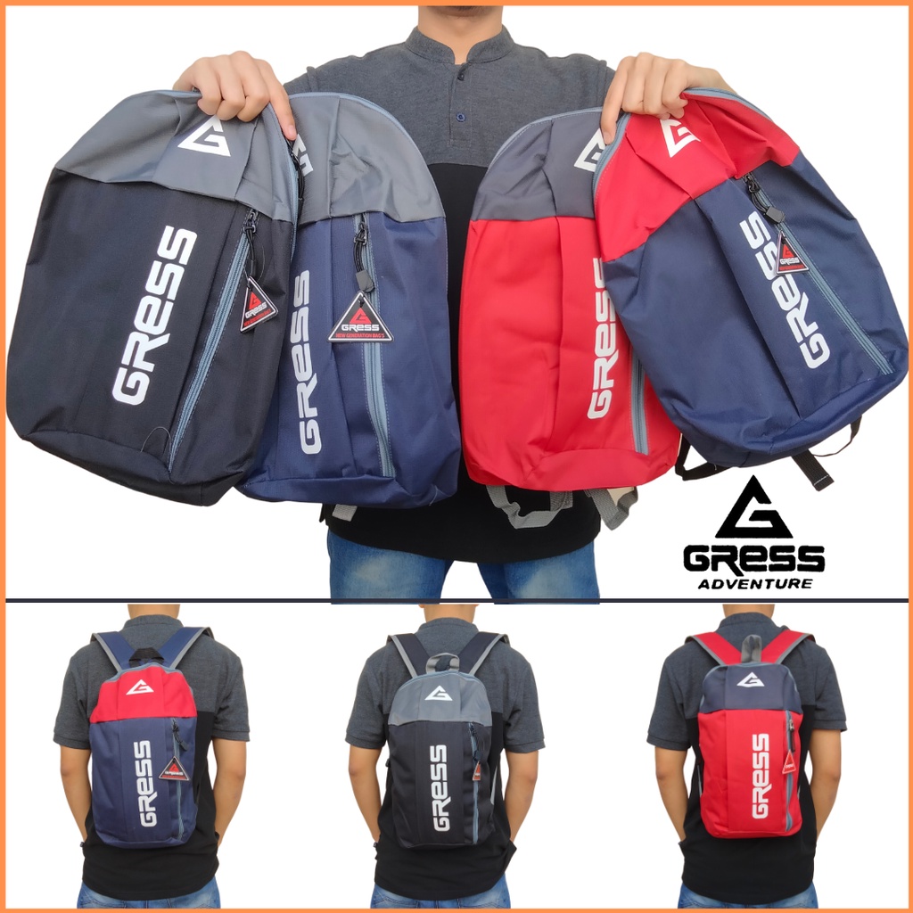 Tas Ransel Pria Mini Olahraga Sporty Cowok Distro Olahraga Sport Gym Futsal Mini Original