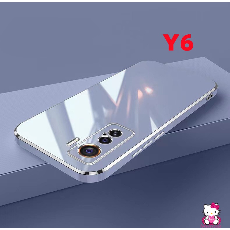 Soft Case Lensa Persegi Ultra Tipis Untuk Vivo Y21S Y21 Y20s G Y20 Y12 Y15 Y15s Y11 Y33S Y17 Y33S Y17 Y30 Y15A Y1S Y21A Y31 Y01 Y15s Y21I Y20 Y30 Y33I Y21T Y5T Y20