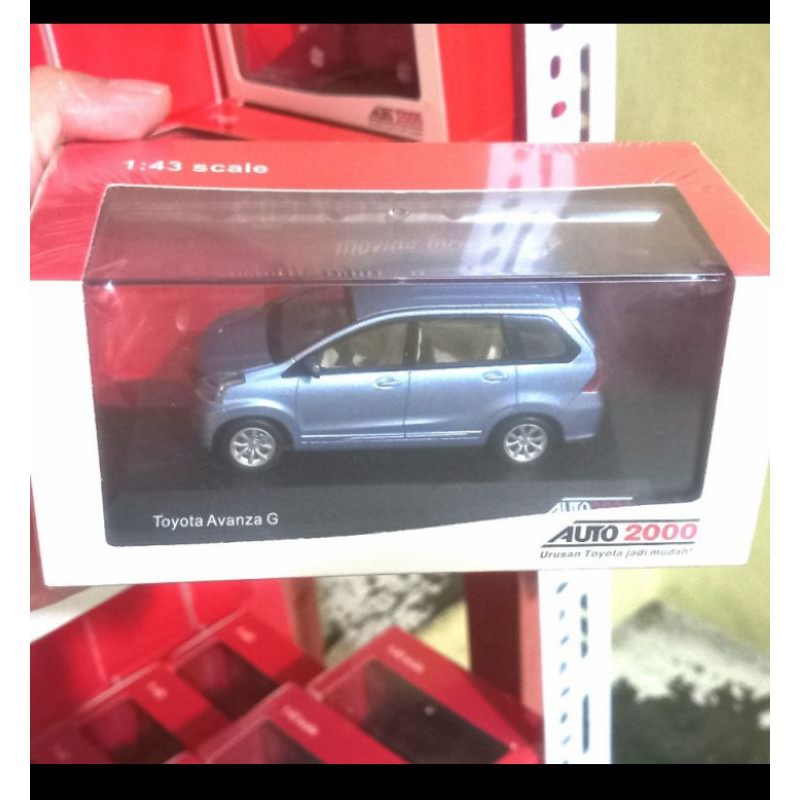 diecast avanza G biru auto 2000 miniatur mobil rims