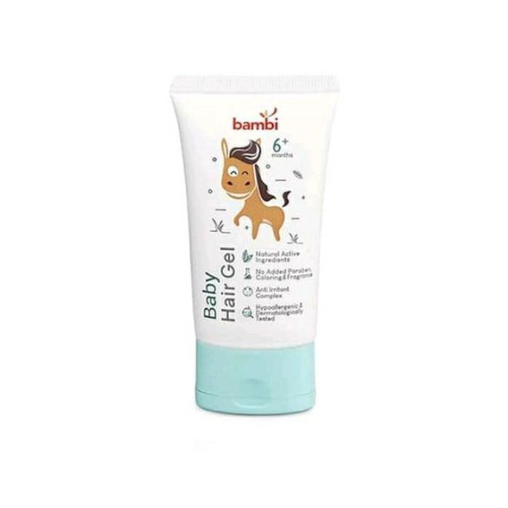 BAMBI Baby Hair Gel / Gel Rambut Bayi - 50ml