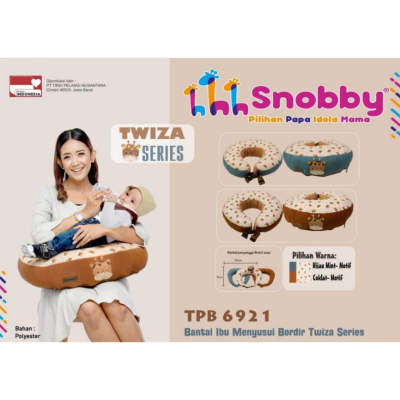 Snobby Bantal Menyusui Bordir Snobby Twiza Series