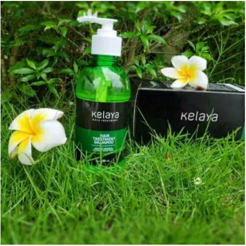 (FREE HAND SANITIZER) ORIGINAL Kelaya Hair Treatment Shampoo and Hair Tonic/ Shampo Botak Rontok Penumbuh Rambut