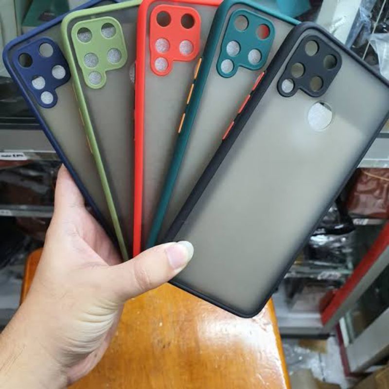 Soft Case Dove PC pelindung kamera My Choice Realme C15