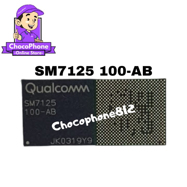 Ic Cpu SM7125 100-AB Oppo Reno 4 Redmi Note 9 Pro Original