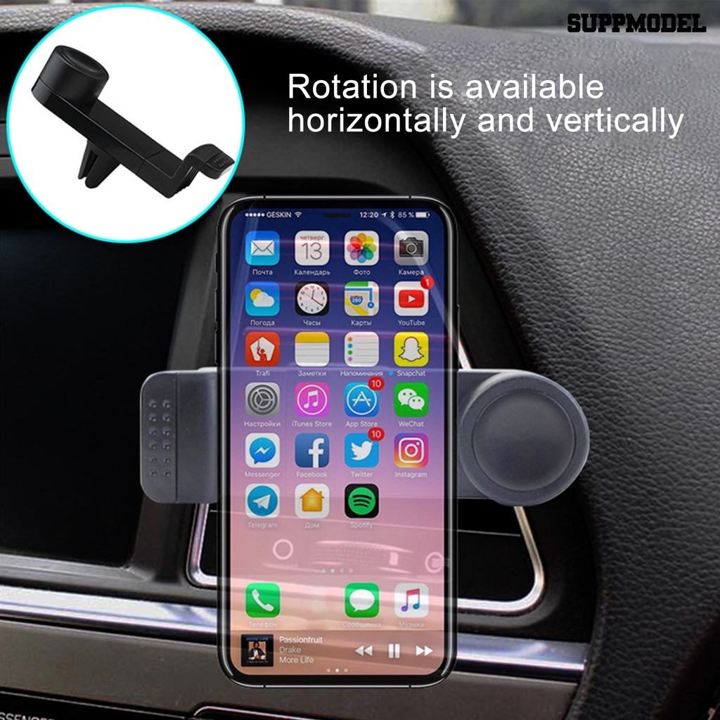 Sdl Stand Holder Handphone Universal Rotasi 360 Derajat Untuk Kisikisi Ac Mobil