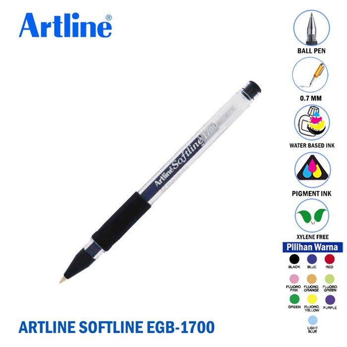 

ARTLINE EGB-1700 BOLPEN SOFTLINE 0.7MM