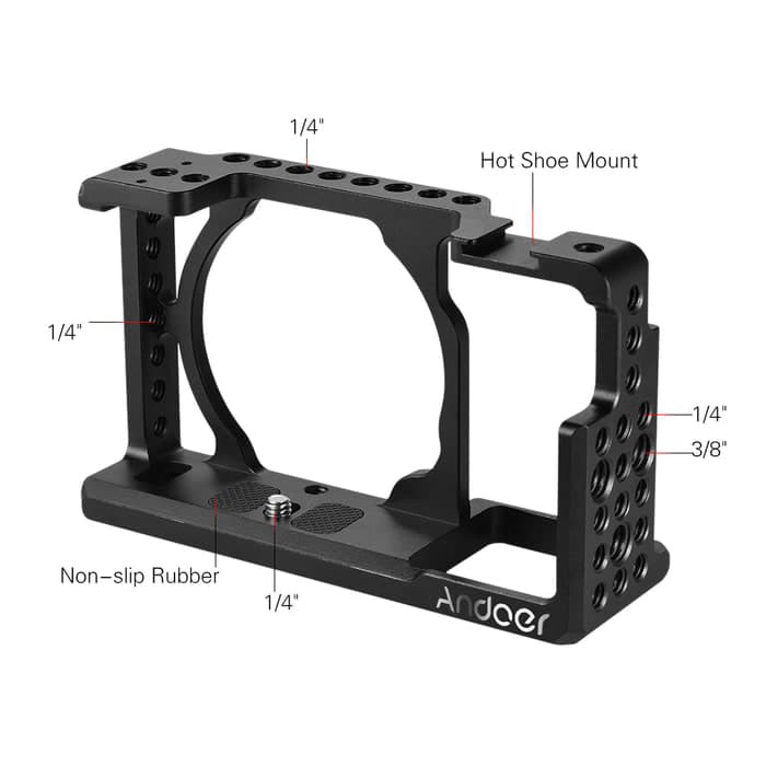Andoer Sony A6000 A6300 Cage Protector Rig