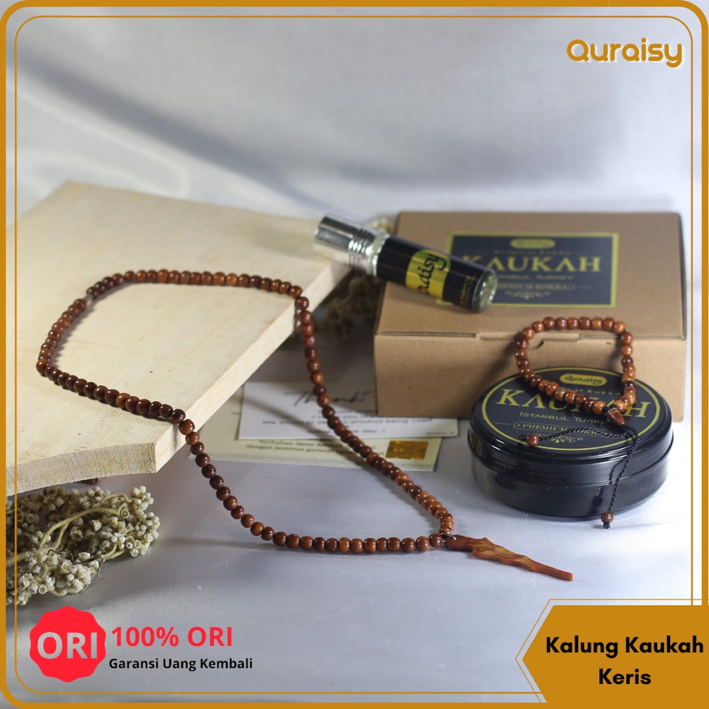 Kalung Kokka Keris untuk Kesehatan Bersertifikat Asli Free Parfum Gelang 33 Kaukah Kaokah Koka Kauka