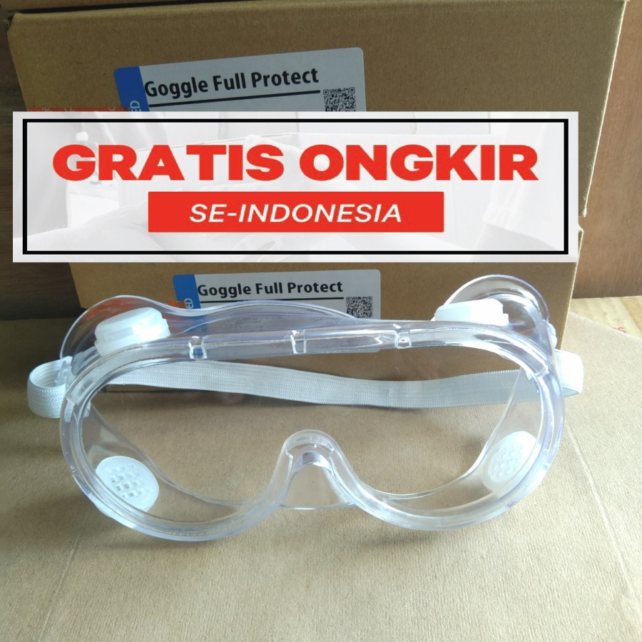 Kacamata Goggle Onemed/Kacamata Google/Kaca mata Goggle Full Protect / Kaca Mata Safety