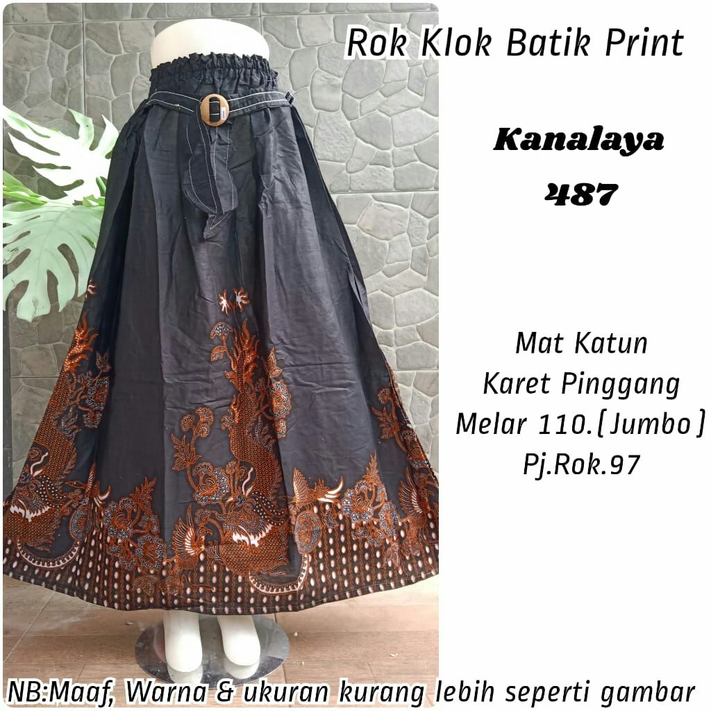 Rok Batik Bawahan Wanita Katun Pekalongan-Kanalaya 487