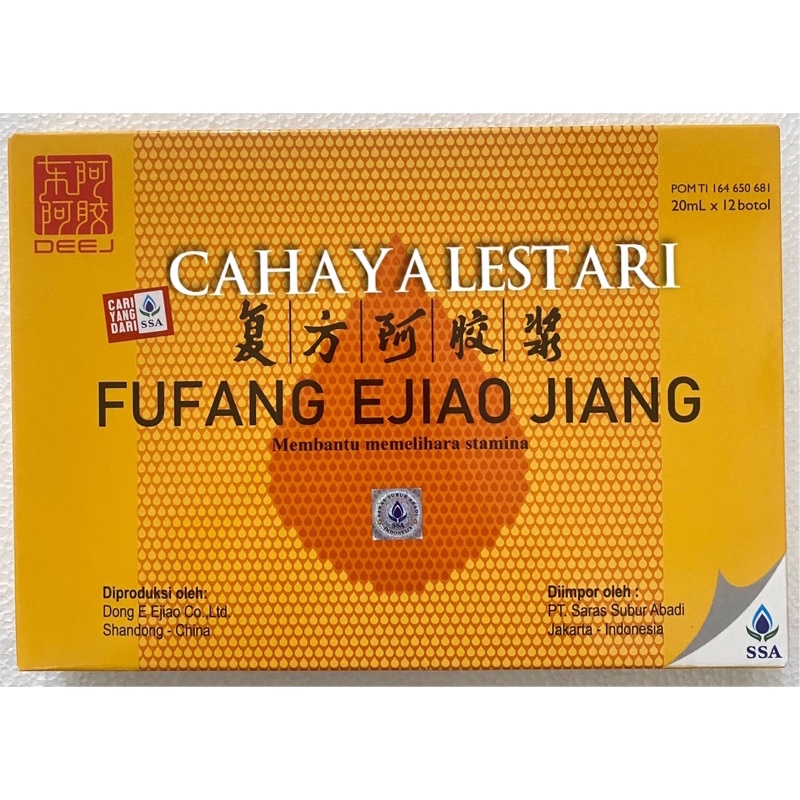 Fufang Ejiao Jiang - Obat DBD, Membantu Menaikkan Trombosit