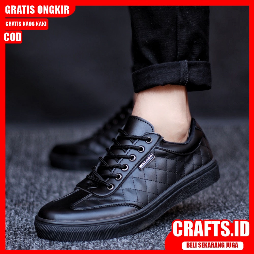 CRAFTS X PREDRO Sepatu Sneaker Sepatu Casual Pria Sepatu Kasual Sneakers Pria Cowok Ori Semi Formal Kerja Kuliah Kondangan Gaya Santai Kekinian Murah Terlaris