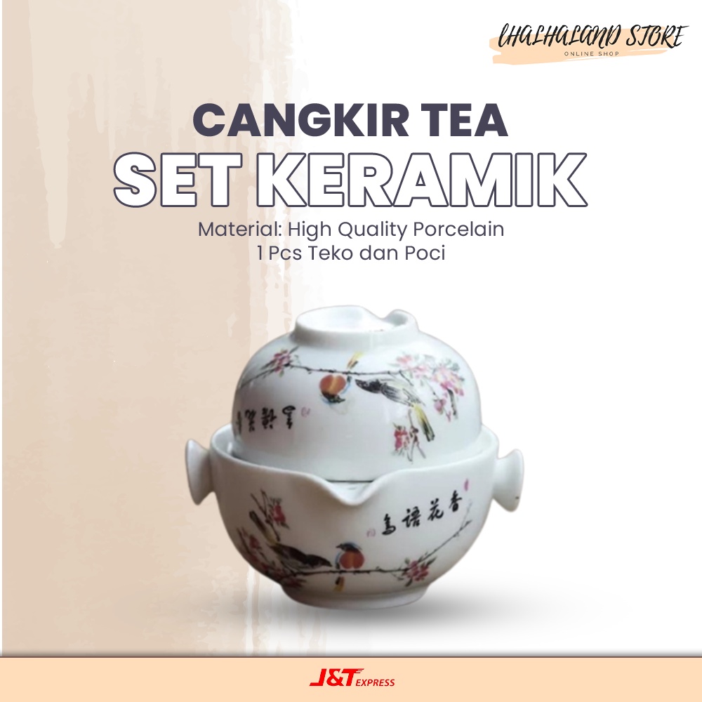 Cangkir Tea Set Keramik / cangkir tea set / cangkir tea / cangkir teapai / cangkir tea party / cangk
