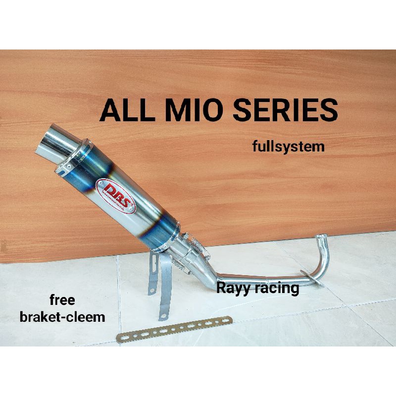 knalpot racing DBS untuk semua motor MATIC MIO./ALL TYPE MIO. mio sporty/mio smile/mio soul karbu/mi