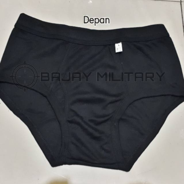 CD Hitam Katun Celana Dalam Protap TNI