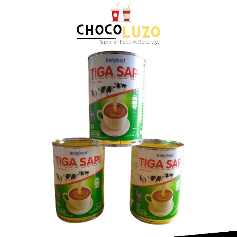 

Susu Kental Manis Cap Tiga Sapi 490 gram